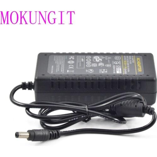 5pcs AC Converter Adapter For DC 12V 5A 60W LED Power Supply Charger for 5050/3528 SMD LED Light or LCD Monitor CCTV Charger