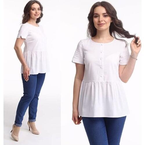 Акцент Short Sleeve Shirts For Women