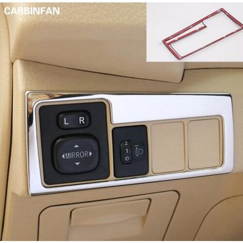 Auto Inerior Accessories Light Switch Button Trim Inner Car Styling For Toyota Corolla 2014 2015 2016