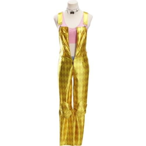 Brdwn Birds of Prey Womens Quinn Cosplay Custome Rompers Suit