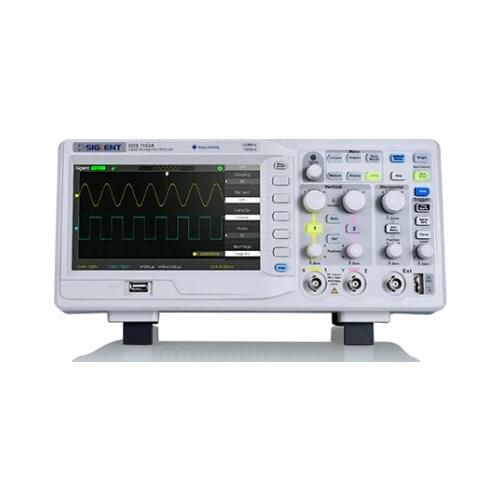 SIGLENT SDS1102A Digital Oscilloscope100MHz 2Ch 1GS/s USB 7" TFT LCD