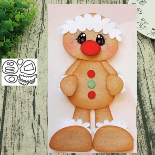 Snowman metal cutting dies Scrapbooking album paper craft handmade card stencil art cutter