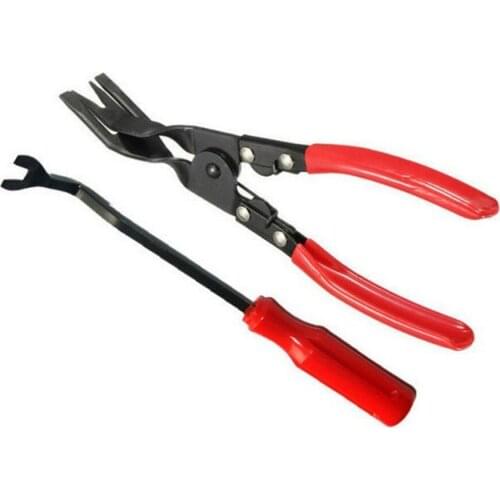 New Open Light Pliers Under Pressure Buckle Clamp Plastic Remover Car Headlight Lens Repair Disassemble Plier