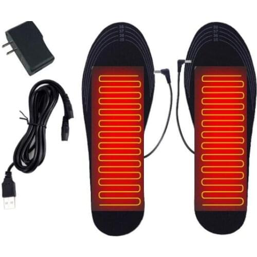 New USB Heated Insole Heating Foot Pads Heating Insole Motorcycle Warm Boots Insoles Outdoor Sports Heating Insoles For Winter