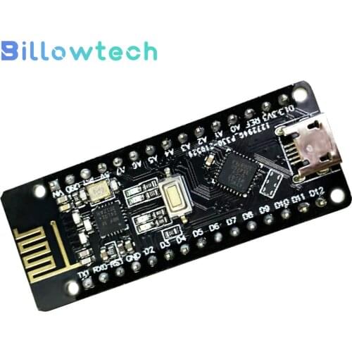 1PCS RF-Nano Nano V3.0 Micro USB Board ATmega328P QFN32 5V 16M CH340 Integrate NRF24l01+2.4G Wireless For Arduino