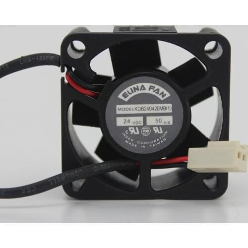 Genuine 4CM 4020 24V 0.05A KDB240420MB-50A-1 quality assurance AA