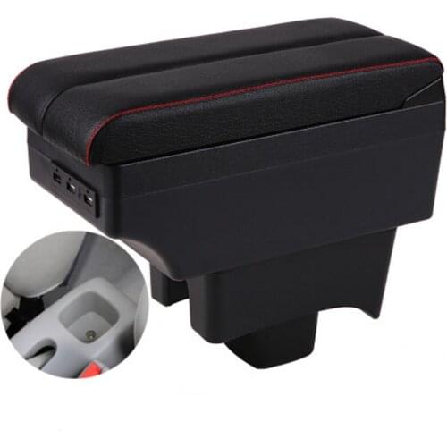For LiFan 320 330 armrest box central Store content Storage armrest box with USB