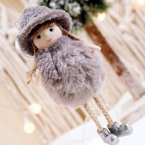 Christmas Angel Dolls 2022 New Year Gifts Xmas Tree Pendant Ornaments Noel Deco 2021 Navidad Gift Christmas Decorations for Home