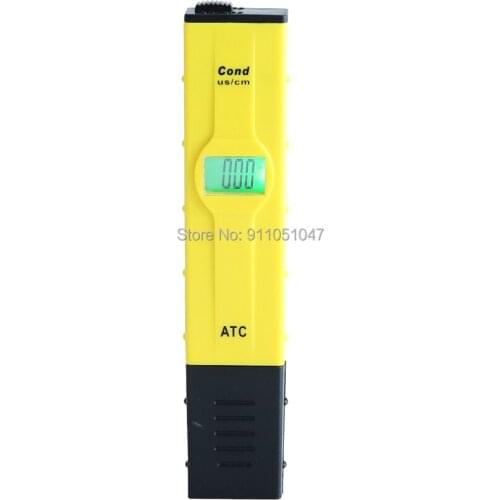 Cond-2013 Portable Conductivity Meter Water Quality Tester Pen Type Digital Monitor for Aquarium Hydroponics Fishing Industry