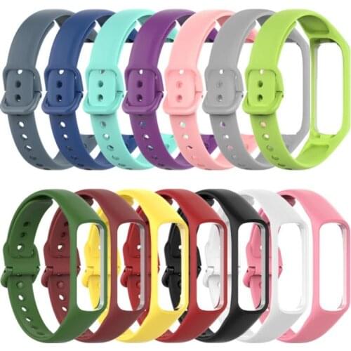 Silicone Sport Band Strap For Samsung Galaxy Fit 2 SM-R220 Watch Bracelet Replacement Watchband Strap For Samsung Galaxy Fit2