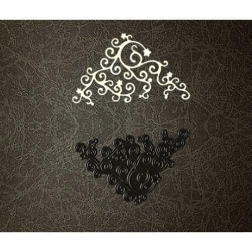 Metal flower corner cutting Dies Stencils for DIY Scrapbooking photo album Decorative Embossing DIY Paper Cards