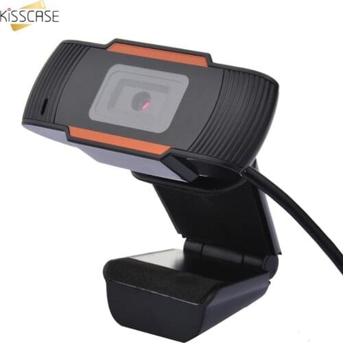 New 360 Degrees Rotatable 2.0 HD Webcam USB Camera Video Recording Web Camera With Microphone For PC Computer