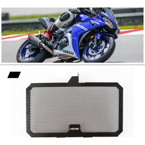 For Yamaha YFZ-R25 Motorcycle Aluminum Radiator Grill Grille Guard Cover Protector
