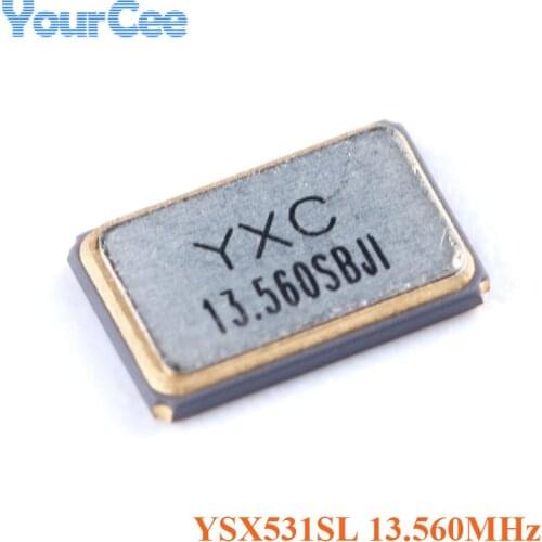10pcs 13.560MHz 13.560M YSX531SL SMD Passive Crystal Oscillators 13.560M ± 10PPM 20pF X50321356MSB4