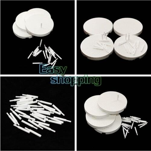 4 Dental Lab Honeycomb Firing Trays with 40 Zirconia Pins Dental Lab Equipment