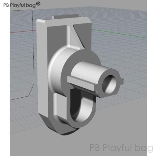 Outdoor sports Moyu mk16 CS rear bracket adapter ar ACR 3D printing plastic nylon gel ball gun accessories qd233