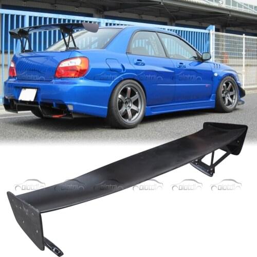 FRP Material Carbon Fiber Rear Trunk Spoiler Wing Lip For Subaru Mitsubishi Civic Votex Universal