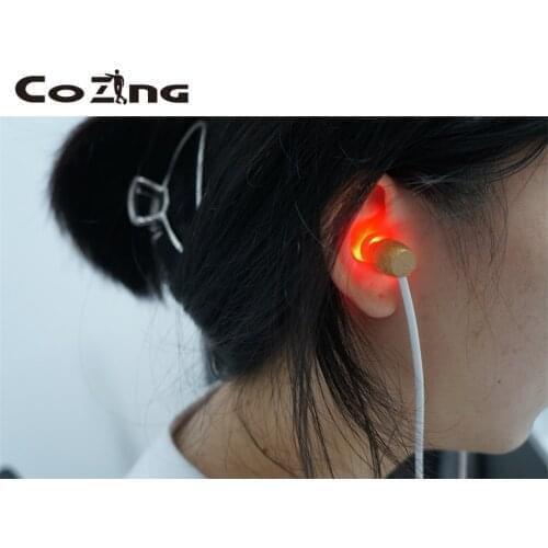 Infrared laser medical physiotherapy equipment for tinnitus hearing loss ear ringing ear diseases headache relieve device