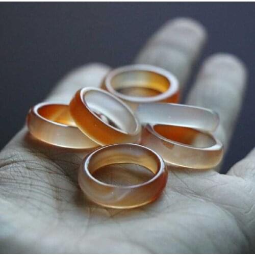 Natural green agate ring for men lovers with texture handmade brand green jade rings jade jewelry natural stone jade