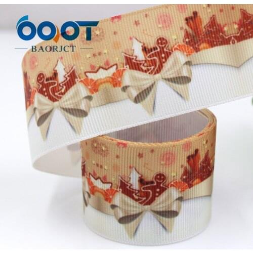 1111,1-1/2'' 38mm Christmas Printed grosgrain ribbon , 10 yards DIY handmadeHair accessories Material wedding gift wrap