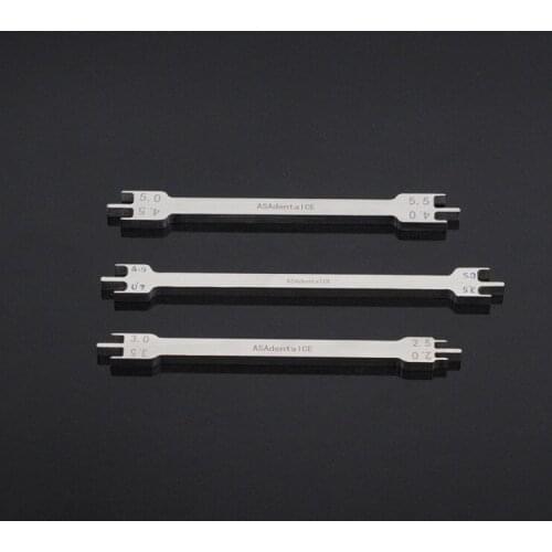 Bracket locator Bracket Gauge Orthodontic Instruments 2.0mm-5.5mm For Dental Clinic Tool