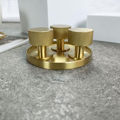 Single Hole Knurled Cabinet Drawer Dresser Cupboard Handle Bedroom Bathroom Kitchen Furniture Knobs Door Knob Handle