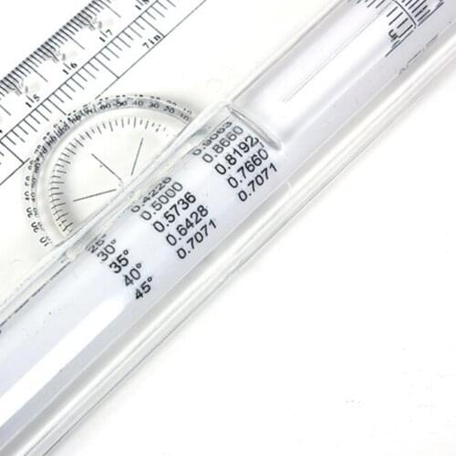 30cm roll ruler parallel ruler universal foot chiban angle rule balancing scale drawing reglas Multi-purpose Rolling ruler