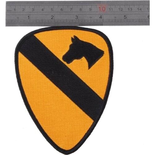 US ARMY 1ST CALVARY SHOULDER PATCH HORSE EMBROIDERY BADGE ARMBAND