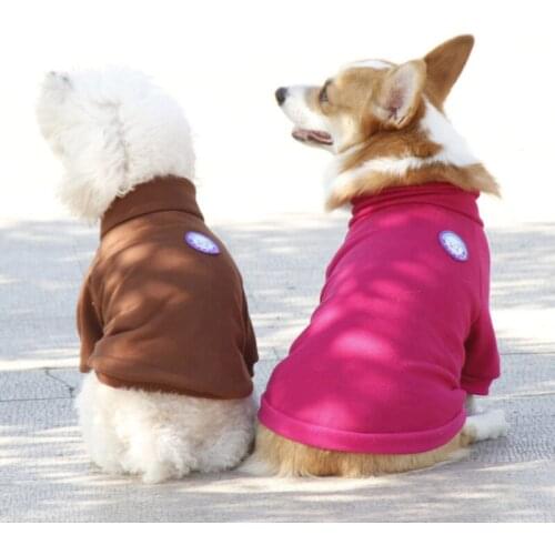 Welsh Corgi Dog Clothes Winter Pet Hoodies Schnauzer Pug French Bulldog Clothing Corgi Coat Dog Outfit Pet Garment Dropshipping