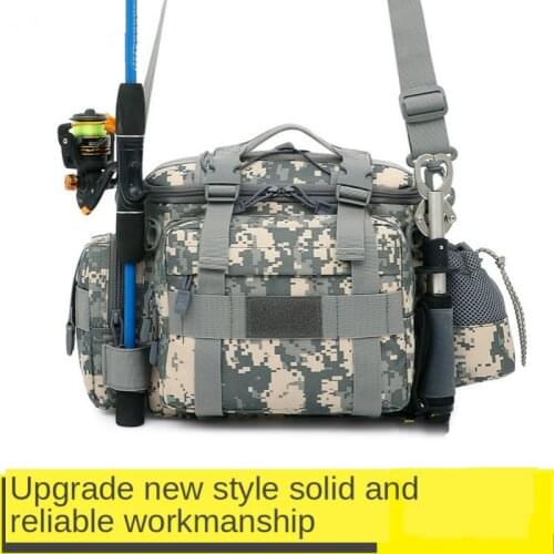 Hunting bag Outdoor Multifunctional Waist Bag Waterproof Fishing Rod Bag Satchel Single Shoulder Tactical Backpack