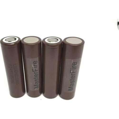 MasterFire Original HG2 3000mah 18650 3.7V 20A Discharge Rechargeable Battery Lithium Flashlight Power Tools Batteries Cell