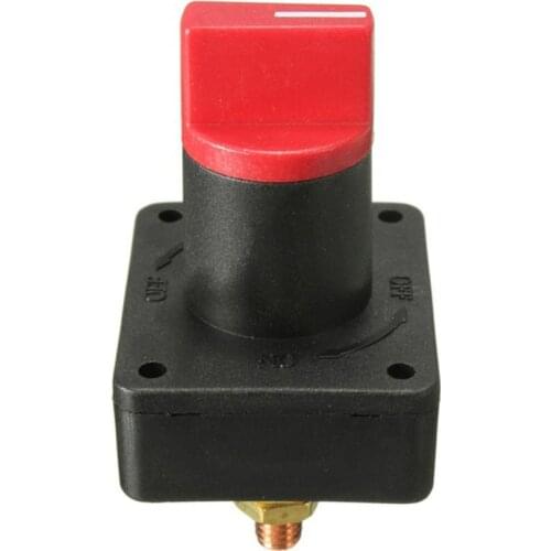 Battery Switch Power Disconnect Switch Rotary Isolator Cut OFF Switch for Car Boat Marine Van Truck Rv ATV Caravan (Type J 1pcs)