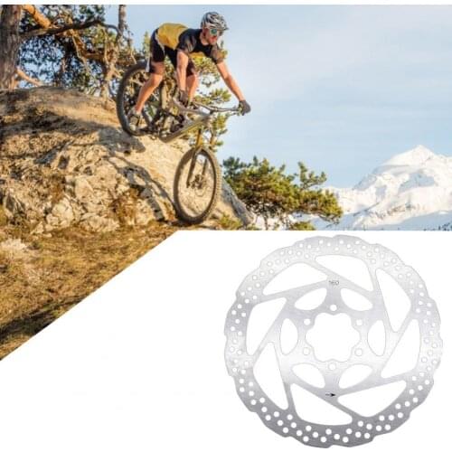 RT56 160mm Hollow Out Edge Oil Pressure Disc Brake Pads for Mountain Bicycle Disc Brake Pads