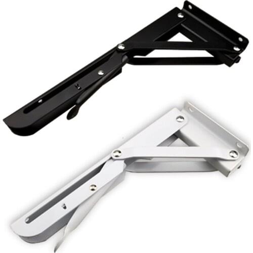 Folding triangle bracket bracket iron rack wall wall hanging shelf book shelf partition load-bearing support frame