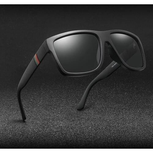 Polaroid Sunglasses Unisex Square Vintage Sun Glasses Famous Brand Sunglases Polarized Sunglasses Retro Feminino for Women Men