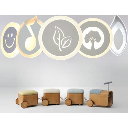 Modern LED Wall Lamp Decorative Living Room Bedroom Corridor Wall Lights AC90-260V LED Wall Light Indoor Round Lights
