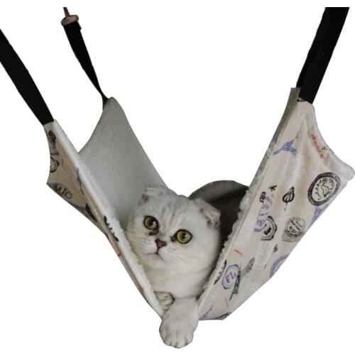 Pet supplies cat mat hammock soft cotton velvet cotton breathable warm cat homes cat pets products