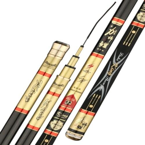 High Carbon Carp Fishing Rod Ultra-light Ultra-hard Taiwan Fishing Oltas 28 Tuning Hand Pole Long Section 5H Pole Fishing Tackle