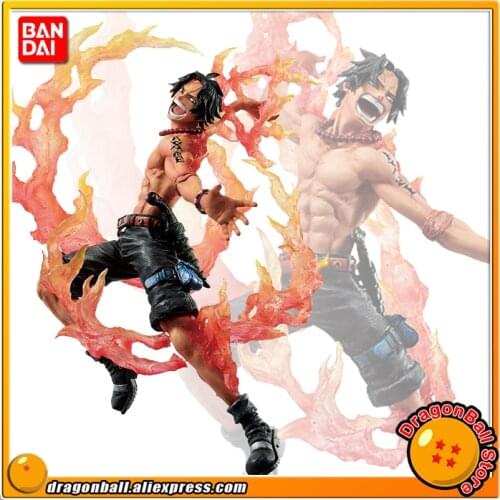 Japan Anime "ONE PIECE" Original BANDAI SPIRITS ICHIBANSHO Collection Figure - Portgas D. Ace Battle Styling