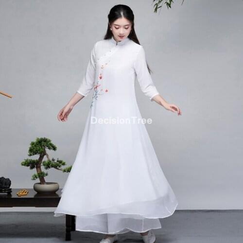 2021 women wedding bridesmaid dress lace qipao female elegant dress traditional mandarin collar qipao oriental chongsam dress