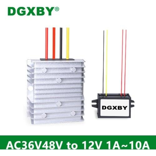 AC36V48V to DC12V step-down converter AC14-56V to DC12V monitoring power supply voltage regulator module