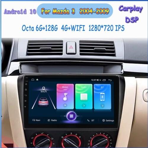 Android Car Radio For Mazda 3 2004 2005 2006 2007 20082009DVD Multimedia tape recorder headunit Player Navigation stereo carplay