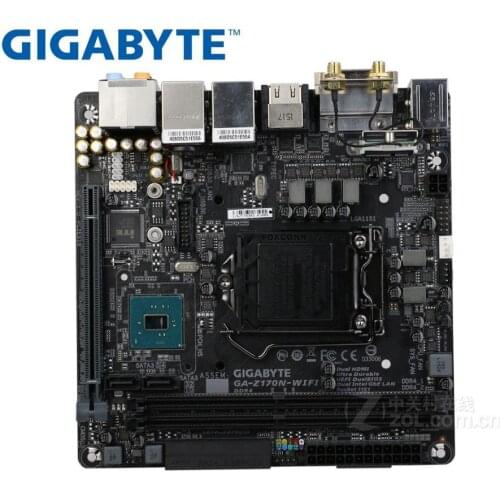 Used riginal motherboard for Gigabyte Z170N-WiFi LGA 1151 USB2.0 USB3.0 DDR4 desktop mainboard