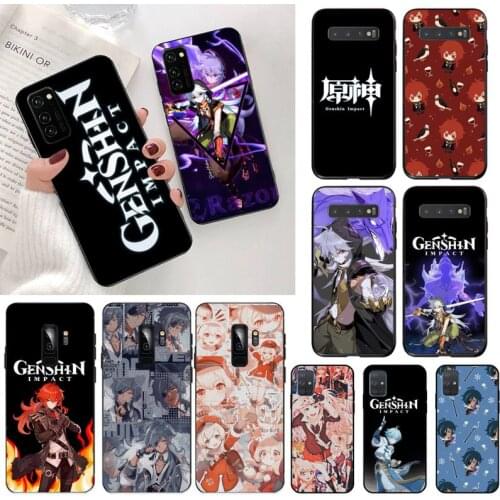 HOTCASHOP Genshin Impact rozor Phone Case for Samsung S20 plus Ultra S6 S7 edge S8 S9 plus S10 5G lite 2020