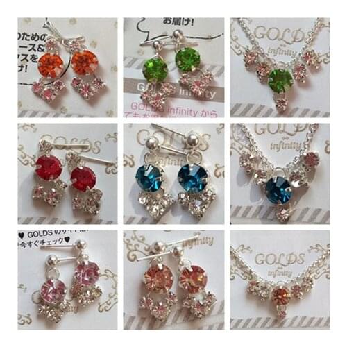 For 30cm chinese kurhn doll Traditional Earrings head decoration doll Necklace DIY Earrings Ornament Toy Jewelry