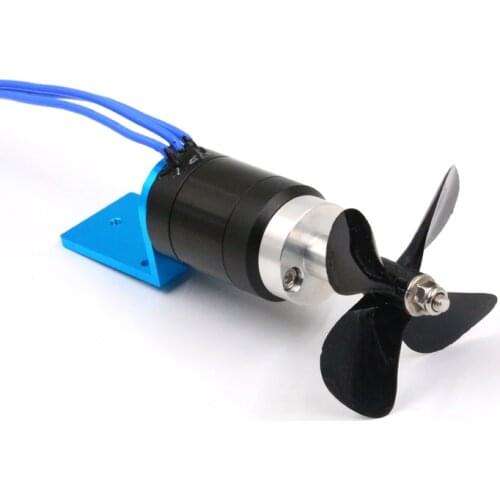 FATJAY Underwater thruster IPX8 waterproof 2838 350KV 2.4KG thrust brushless motor with 60mm propeller for ROV e-foil RC boats