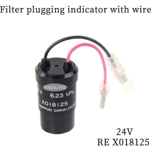 Donaldson filter plugging indicator (general) with wire RE X018125 breathing filter 24V