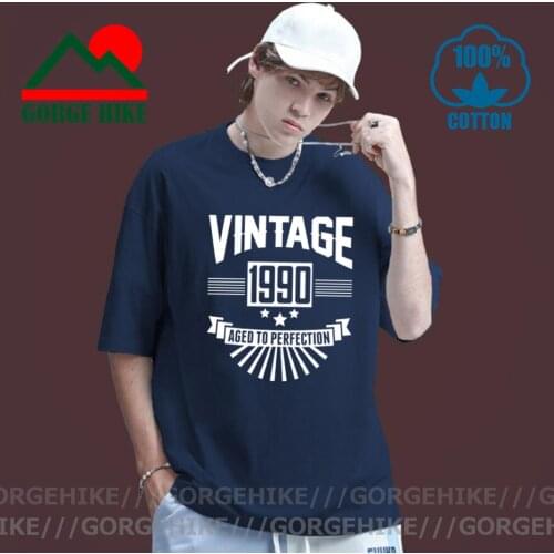 Vintage 1990 Aged to Perfection T shirts Women Men Unisex Born in 1990 T-shirt Made in 1990 Tshirt 90s Trending Fashion Clothing