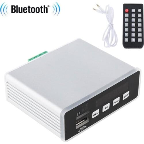 60W Bluetooth-compatible Small Power HIFI Amplifier MP3 Decoder Support APE / FLAC / WAV MP3 Lossless Format Decoding