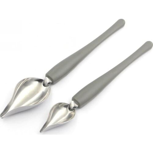 Chocolate Cream Sauce Pencil Spoon Creative Decoration Spoon for Coffee Cake Decoration Chef Drawing Sauce Embellishment Tool